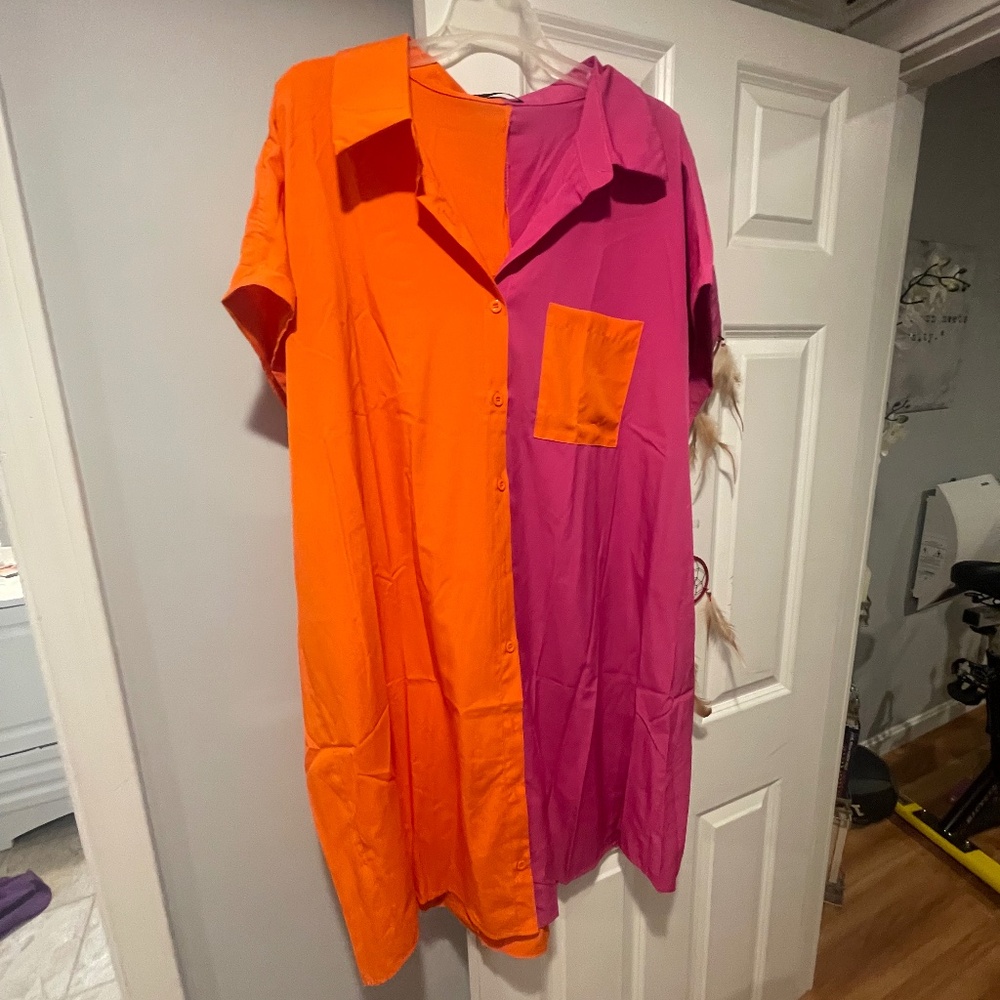 Never worn Mid length T-shirt dress